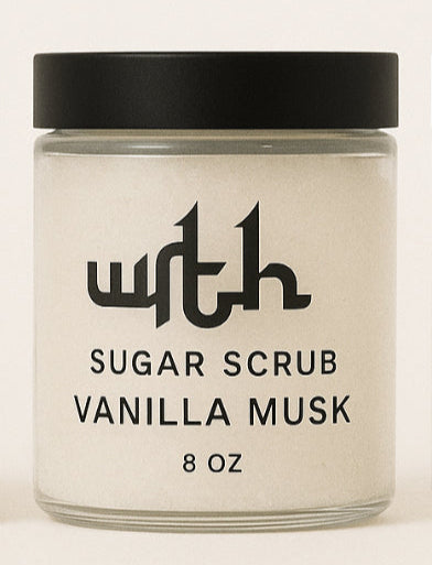 Vanilla Musk body scrub clean luxury