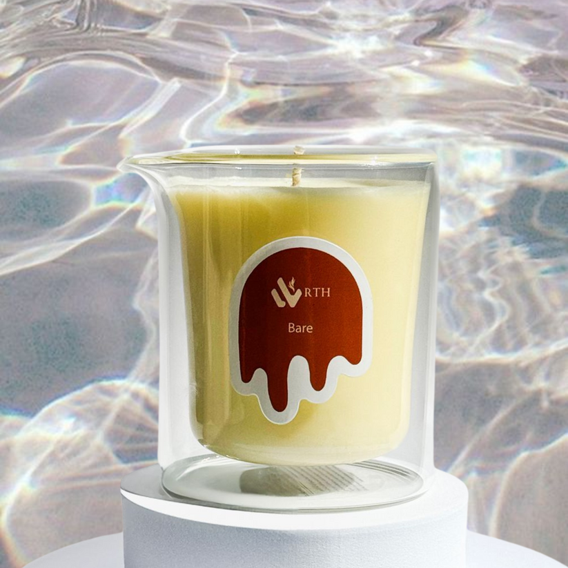  Scented massage oil candle | warestudio