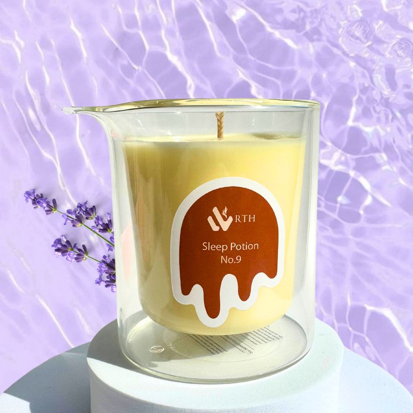 Scented body oil candles | wrthstudio