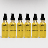 six 2 oz bottles of body oil for wrth