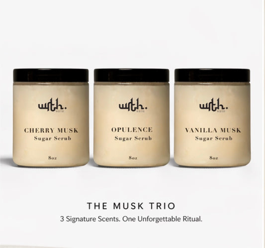 Musk Trio Sugar Scrub Set