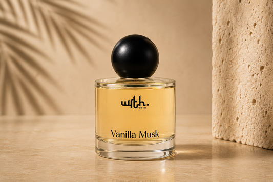 Glass round bottle 1.7 oz WRTH perfume