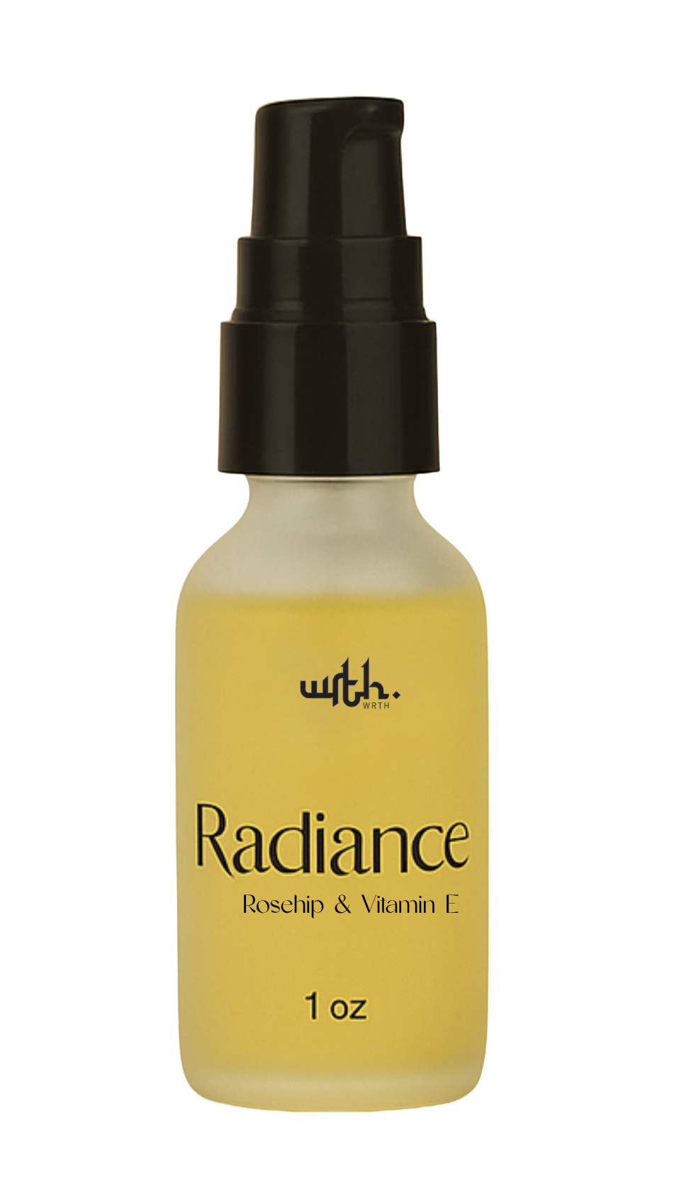 Radiance Rosehip & Vitamin E Oil - Glow Boosting Facial Oil (1oz) - WRTH.STUDIO