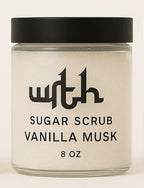 Vanilla Musk body scrub clean luxury